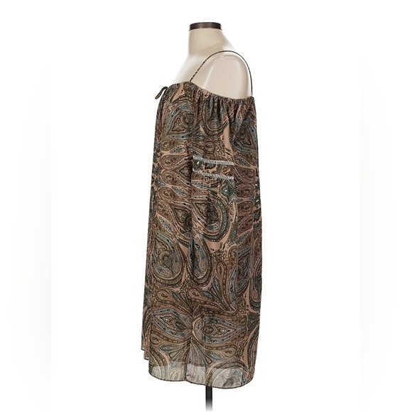 ALEXIA ADMOR Paisley Print Off-the-Shoulder Dress - Size M - NWT - Picture 4 of 14